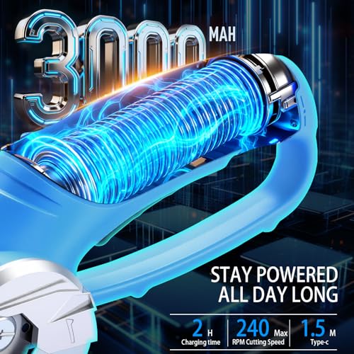 DISEN 3000mAh Cordless Electric Scissors