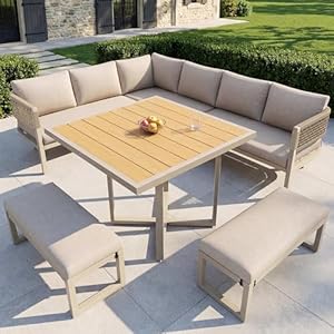 Garten Lounge Dining Set für 8-10 Personen