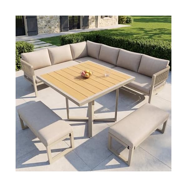 Garten Lounge Dining Set für 8-10 Personen