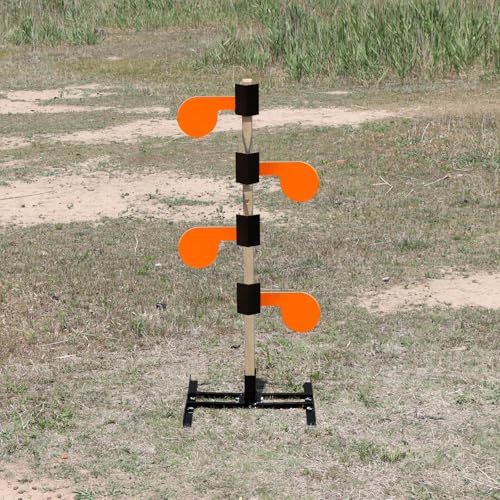 Image of Highwild 6 inch x 3 /8 inch AR500 Dueling Tree Paddle Set Reactive Steel Dueling Tree Targets DIY Shooting Target Kit for Shooting Range Outdoor