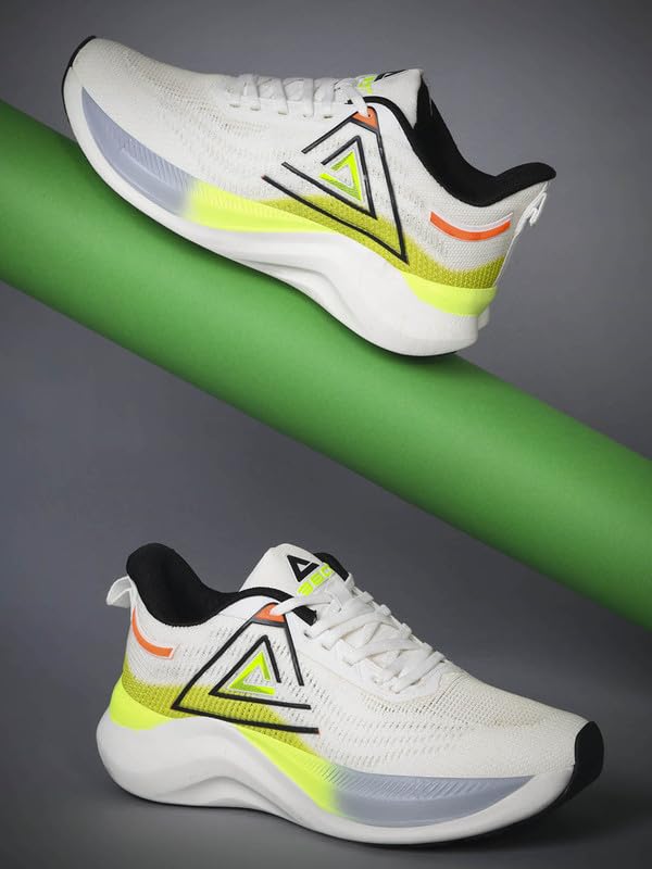 Image of CLD Men's Sports Running Shoes | Lightweight Flynet Upper | Phylon Sole | Breathable & Comfortable Athletic Sneakers for Running, Gym & Training