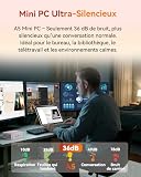 GEEKOM A5 Mini PC Edition 2026 AMD Ryzen 5 7430U, 1To SSD, Ultra-Silencieux - 5