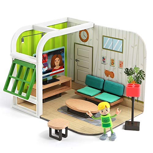 TOP BRIGHT Pretend Play Toy House for Little Girls and Boy 3 Year
