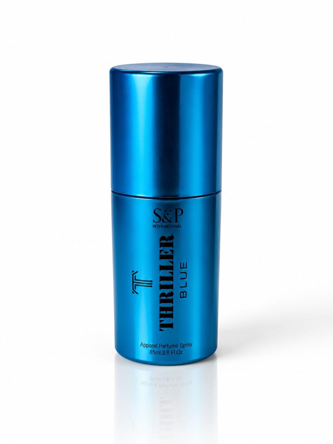 S&P International Thriller Blue Apparel Perfume Spray, 85 ml | Fresh Aquatic Scent, Compact Travel Size, Metallic Blue Bottle, Apparel Spray, Long-Lasting Fragrance-image-19