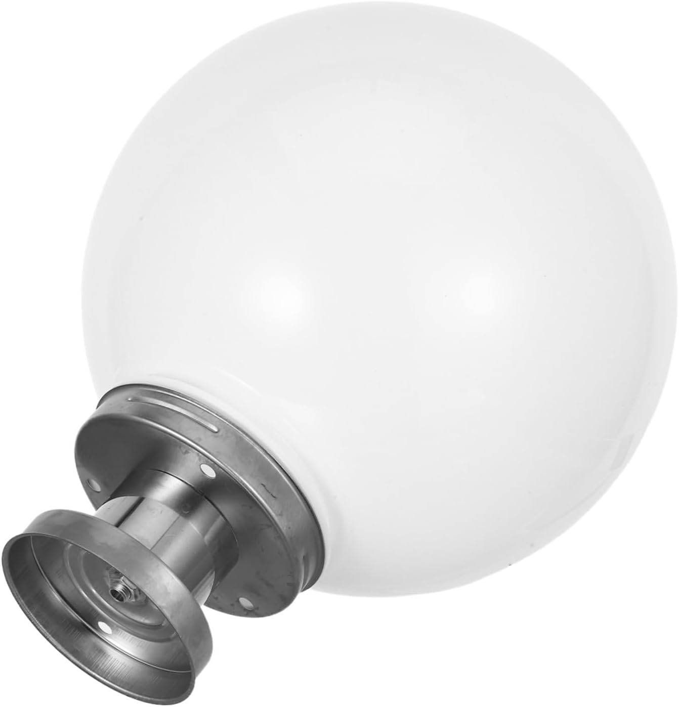 DOITOOL 1Set Outdoor Acrylic Globe Lamp Shade Durable Round Design for Courtyard Wall Lights Easy to Install for Fences and Gardens Soft Illumination for Patios