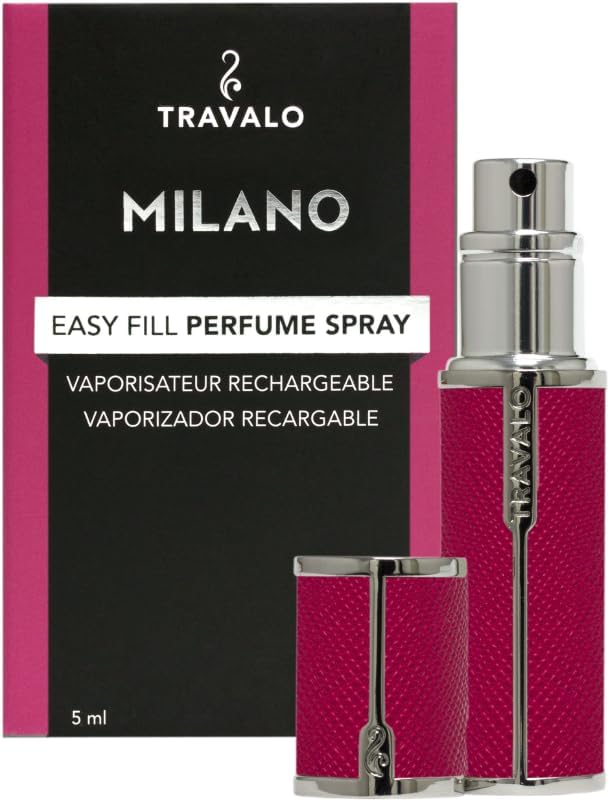 Travalo Milano Hot Pink Perfume Atomiser