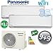 Produktbild DUO Split klima gerät R32 ETHEREA WiFi PANASONIC Klimaanlage 2,5+2,5 KW A+++