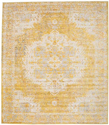 RugVista, Nadia, Alfombra, Pela Alta,250 x 300 cm, Rectangular, Moderno, Oeko-Tex Standard 100, Polypropylene, Pasillo Dormitorio Cocina, Sala De Estar, Amarillo, Multicolore Cover