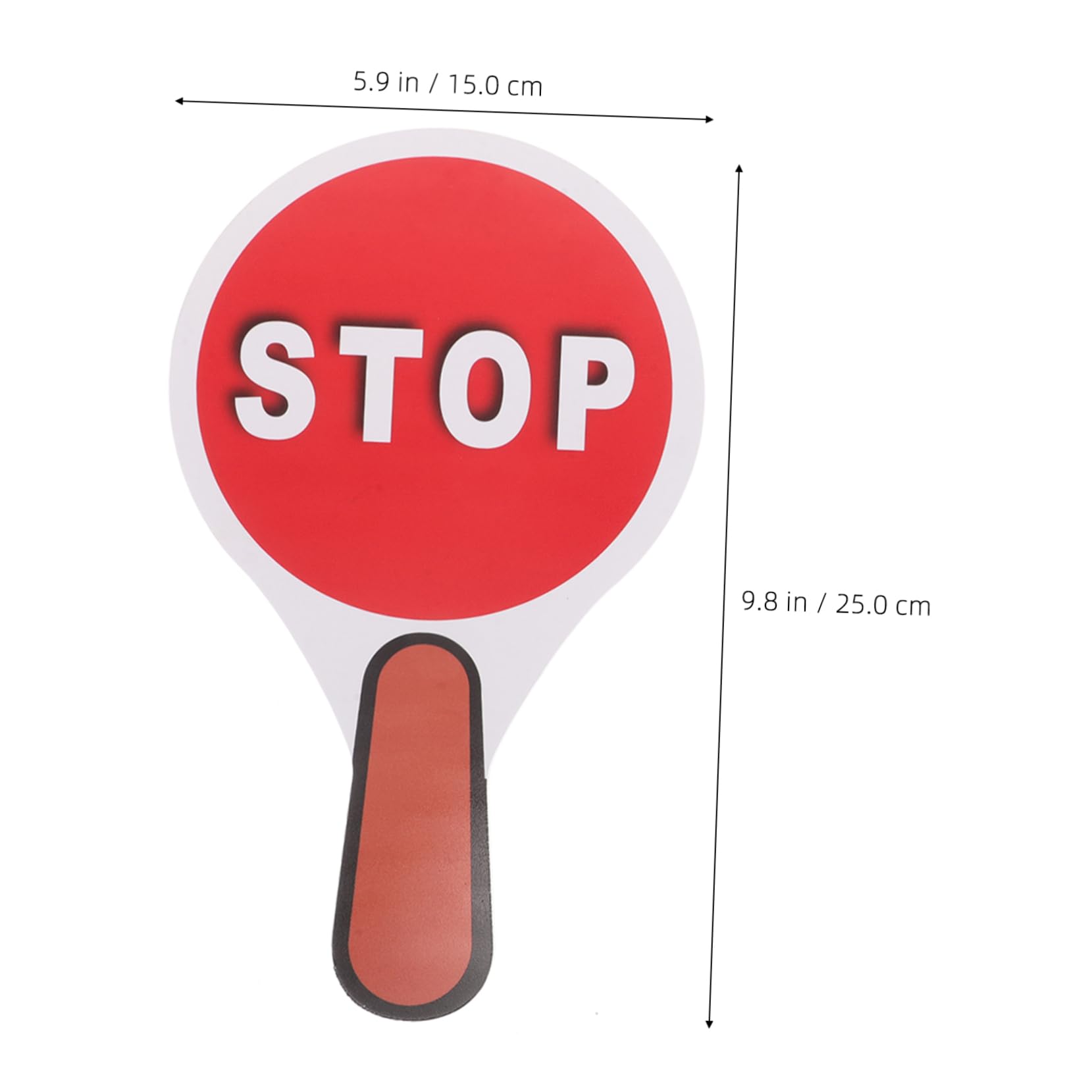 Zerodeko Educational Stop Sign Set for Boys and Girls 4pcs Red/Signs Double-sided Traffic Light Street Safety Toys Outdoor Play Equipment