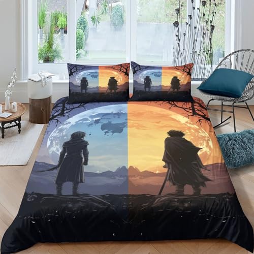 Housse de couette facile à nettoyer avec fermeture éclair 3D - 2
