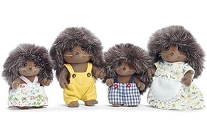 Pickleweeds Hedgehog Family: Slothful Calico Companions for Kids