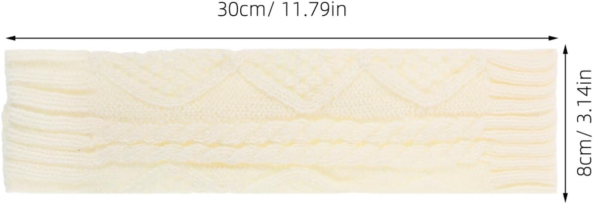 Ciieeo Long Knitted Fingerless Gloves with Thumb Hole, Elbow-length Open Finger Arm Warmers for Women, Winter Wrist Sleeve Covers in Mixed Colors for Cold Weather Outdoor Use