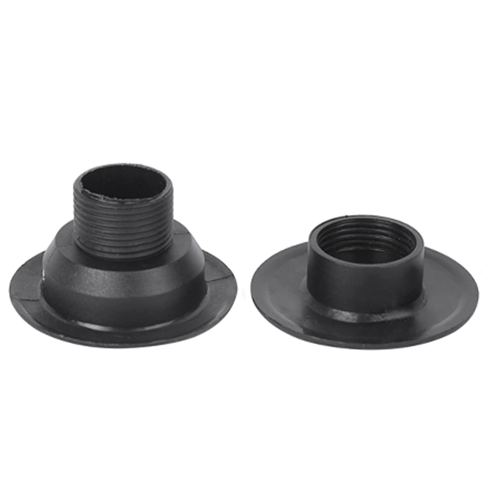 10Set Accessoire de Roulement de Baby-Foot Noir, Structure Filetée à Hauteur Réglable en Plastique écologique, Roulements D'arbres de Machine de Planche de Football pour