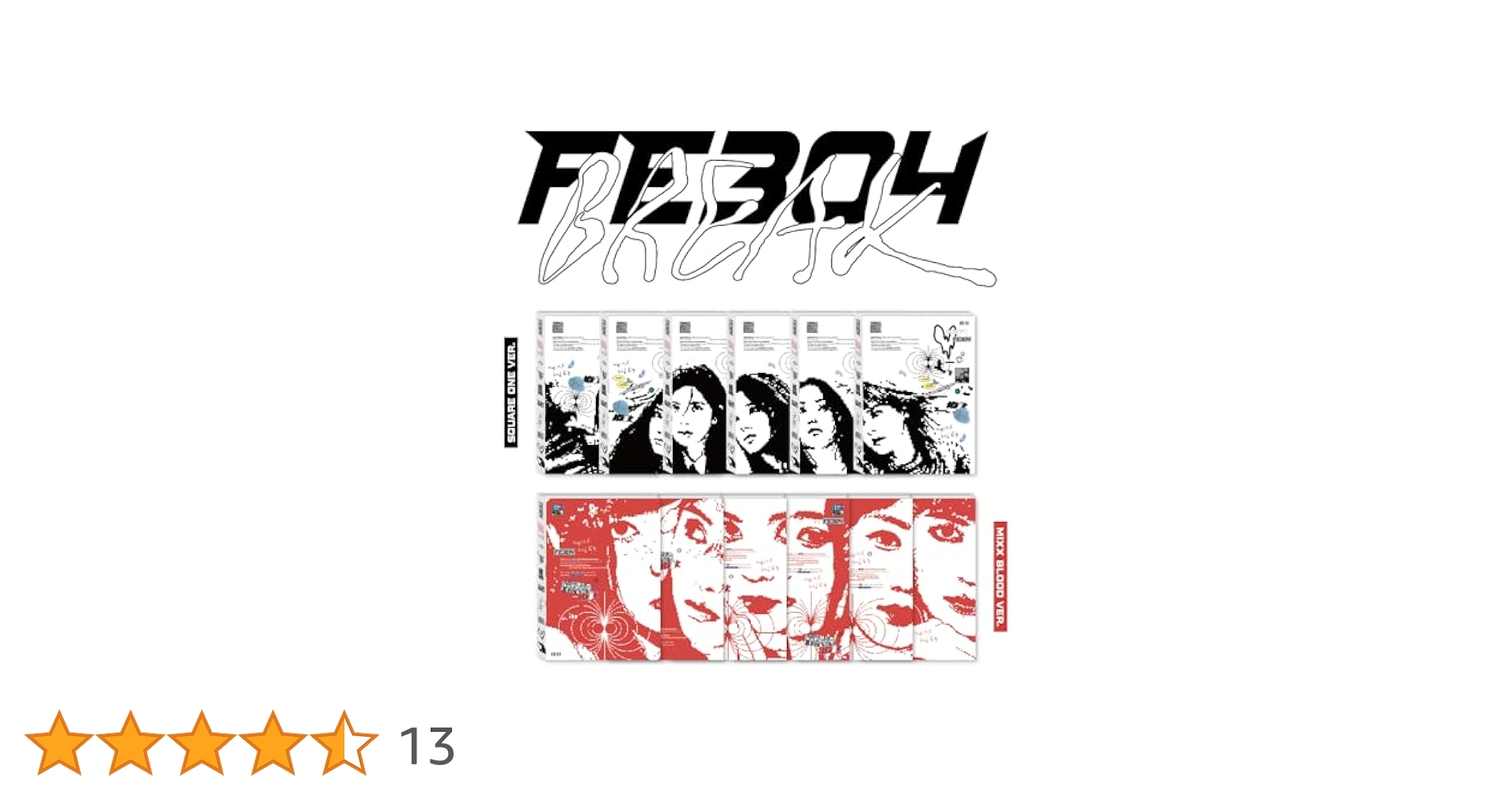 S.Skeep商品NMIXX Fe3O4 BREAK 限定版 NMIXX 2nd EP『Fe3O4: BREAK』|K-POP・アジア