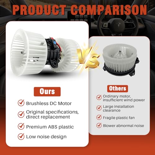 Image of AC Heater Blower Motor with Fan Fit for BMW 540i /M5 2000-2003, BMW 525i /530i 2001-2003, BMW X5 2000-2006, BMW 528i 2000, Replacement for OE# 700279, 64118385558, BM3126104