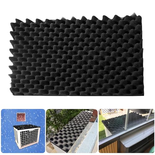 Coussin anti-gouttes amovible pour climatisation - Tapis isolant phonique extérieur