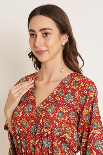 Image of COTLAND Fashions Jaipuri Cotton Printed Playsuit for Women