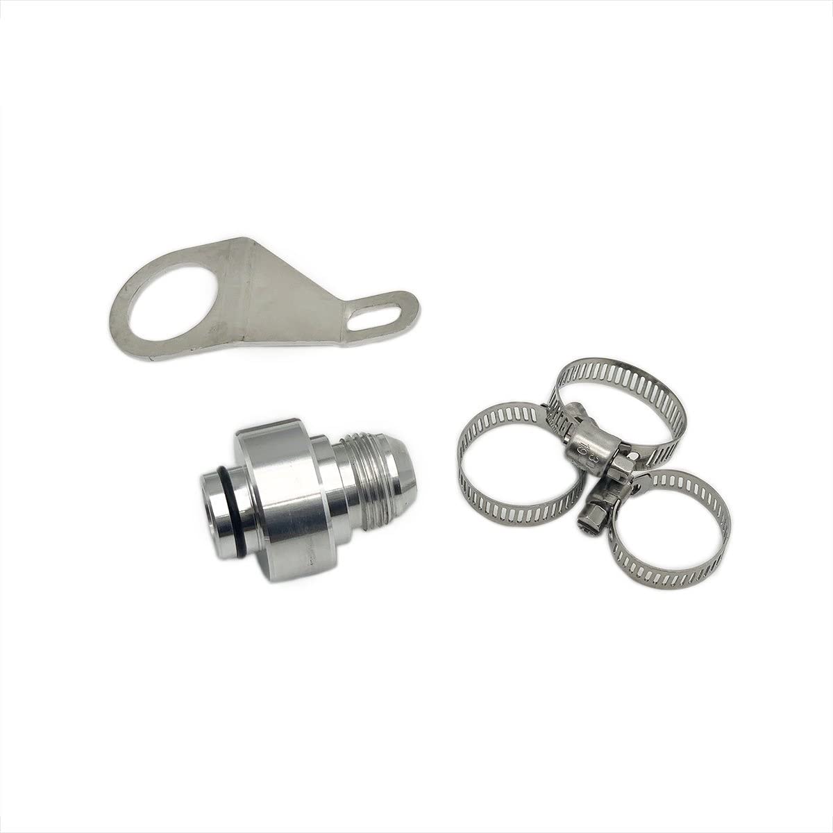 Auto Aspirazione Aria Per Fiat Per Tipo T-Jet/Per Grande Per Punto T-Jet 120 Sfiato Olio Aspirazione Motore Elimina Kit Modificato Tubo Flessibile(Nero)