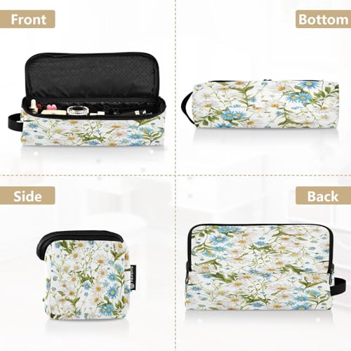 Bolsa de viaje y tapete resistente al calor para herramientas de cabello Beautiful Chrysanthemum, organizador para planchas, rizadores y accesorios de cuidado capilar miniatura 5