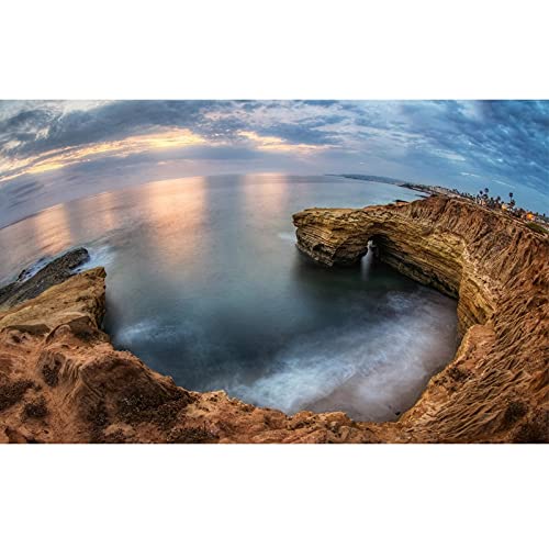 Art de Diamant La mer 5D grand format décoration murale XXL pour maison
