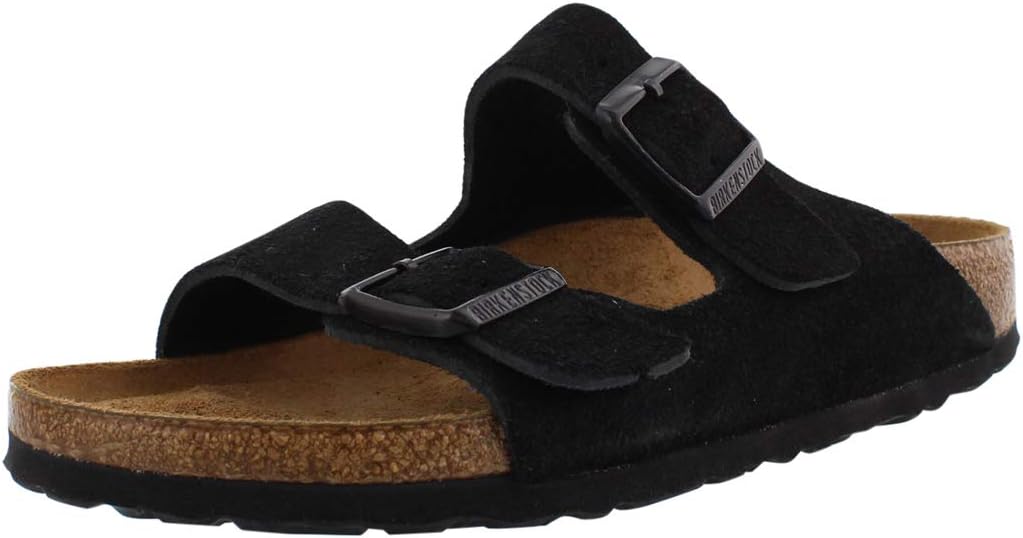 Birkenstock Arizona Narrow Unisex Shoes Size 3, Color: Black