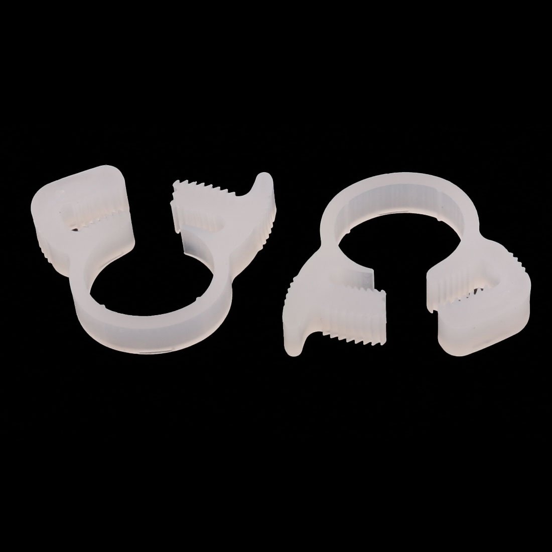 Aexit 10 Pcs Wiring & Connecting 9-9.9mm Range Plastic Adjustable Band Hose Pipe Heat-Shrink Tubing Fastener Clamp