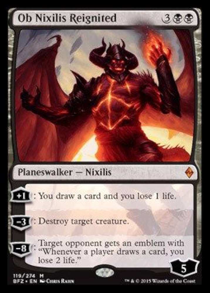 Magic The Gathering - Ob Nixilis Reignited (119/274