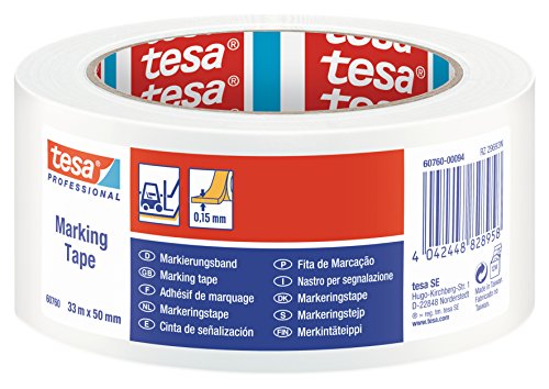 Tesa 60760-00094-15 - Cinta Señalización Temporal Serie 60760-33M X 50Mm Blanca