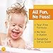 FuzzyDuck Kids Tear Free Shampoo & Body Wash – Natural Hair Products for Kids Made with Aloe, Sea Botanicals & Honey, Boost Moisture & Manageability for All Hair Types (Citrus Medley, 8oz)