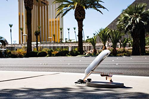 Quattro Concrete Raclette Quarter Wheel - Cheese Melter Stainless Steel Commercial Electric Machine For Nacho Cheese Wheel - Multi-Function Adjustable Angle Rapid Heating Cheese Wheel Melter Dish #TOP5