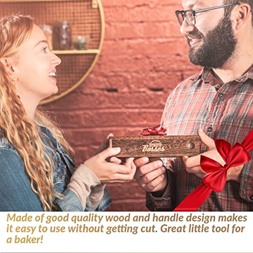 Bread Bosses Bread Bakers Lame Slashing Tool -Dough Making Slasher Tools Baking Sourdough Bread Starter Jar Scoring Knife Razor Cutter Slashing Tool Accessories For Cutting Supplies -Great As A Gift #TOP2