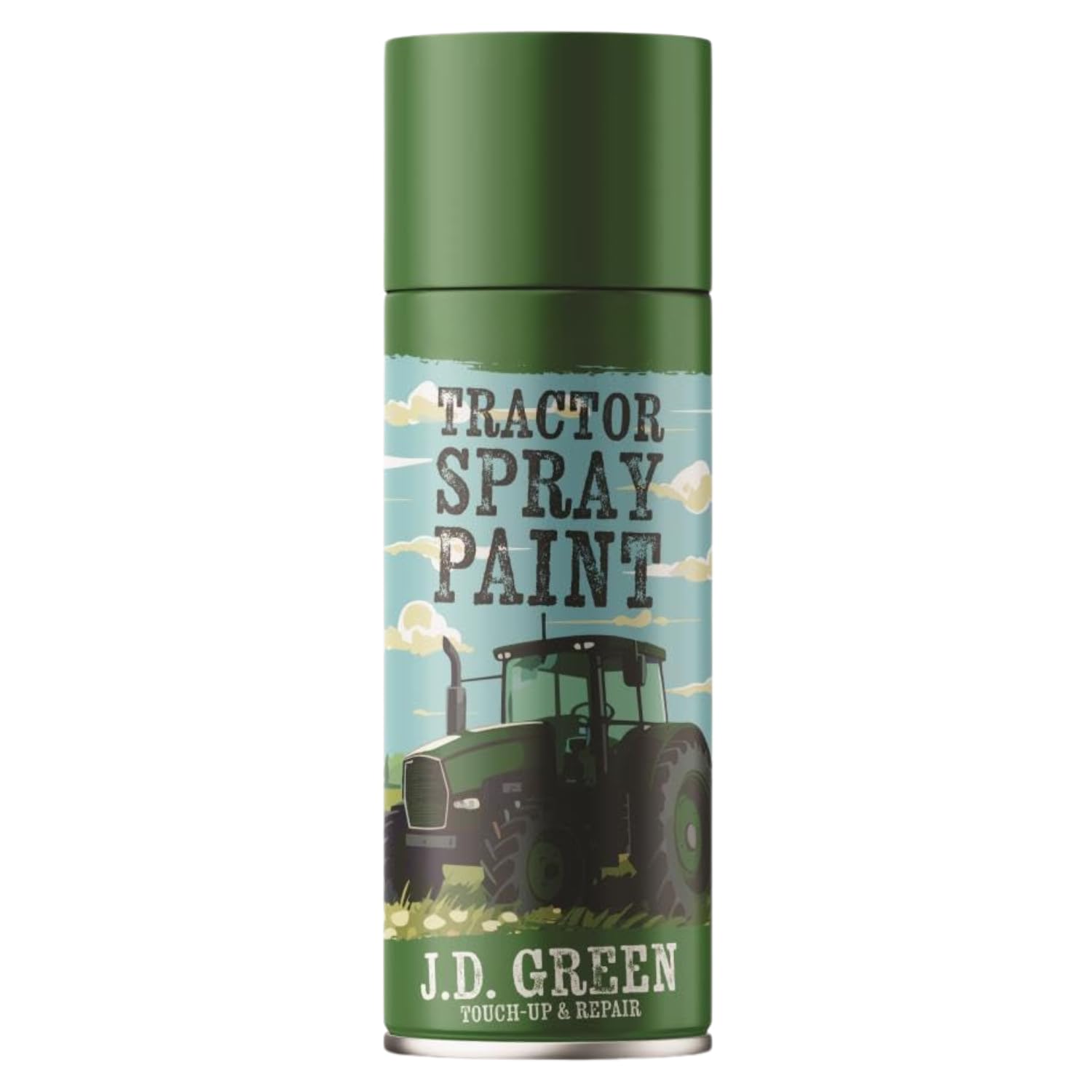 Inspired Essentials J.d. Green Tractor Spray Paint 400Ml Quick Drying Aerosol, Fast Dry And Excellent Coverage For Touch Ups And Repairs (4, )
