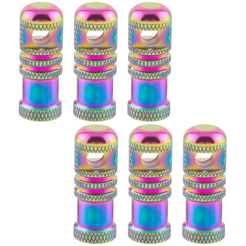 4 tapas para válvula de bicicleta de acero inoxidable, cubiertas ligeras para vástago de llanta, para ciclismo y desplazamiento diario miniatura 4