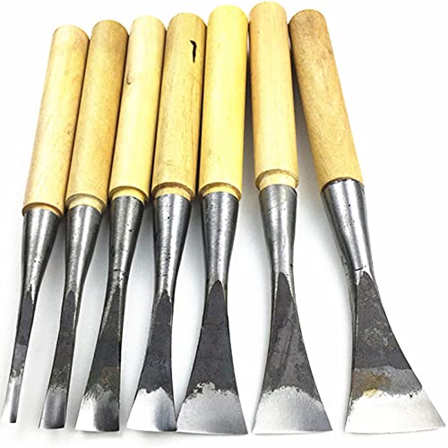 Intagliatori che lavorano il legno: ottimi per i principianti che si tratti di bambini o adulti, sono ben fatti e robusti con una mano liscia, la tua mano non si vescicherà a lungo.