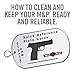 Real Avid Quick Gun Reference Field Guide for Smith & Wesson M&P Handguns, Gun Cleaning & Maintenance, Pocket Size Gunsmithing Book, DIY Gunsmith Handbook and Gun Manual