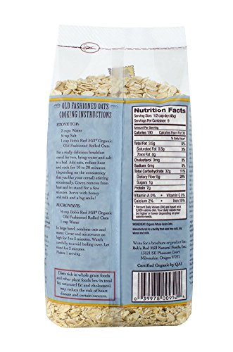 Bob's Red Mill Organic Scottish Oatmeal, 20 Ounce