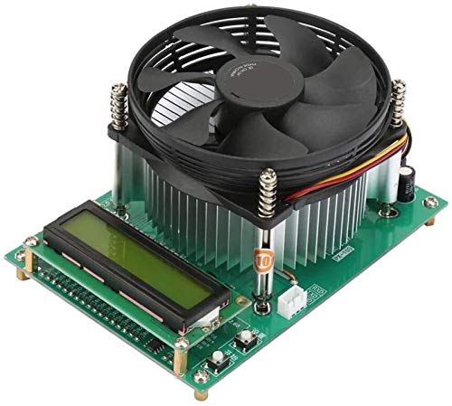 YJYGR Constant Current Electronic Load Tester Module with LCD Screen Intelligent Fan for Battery Discharge Capacity 150W Module Board