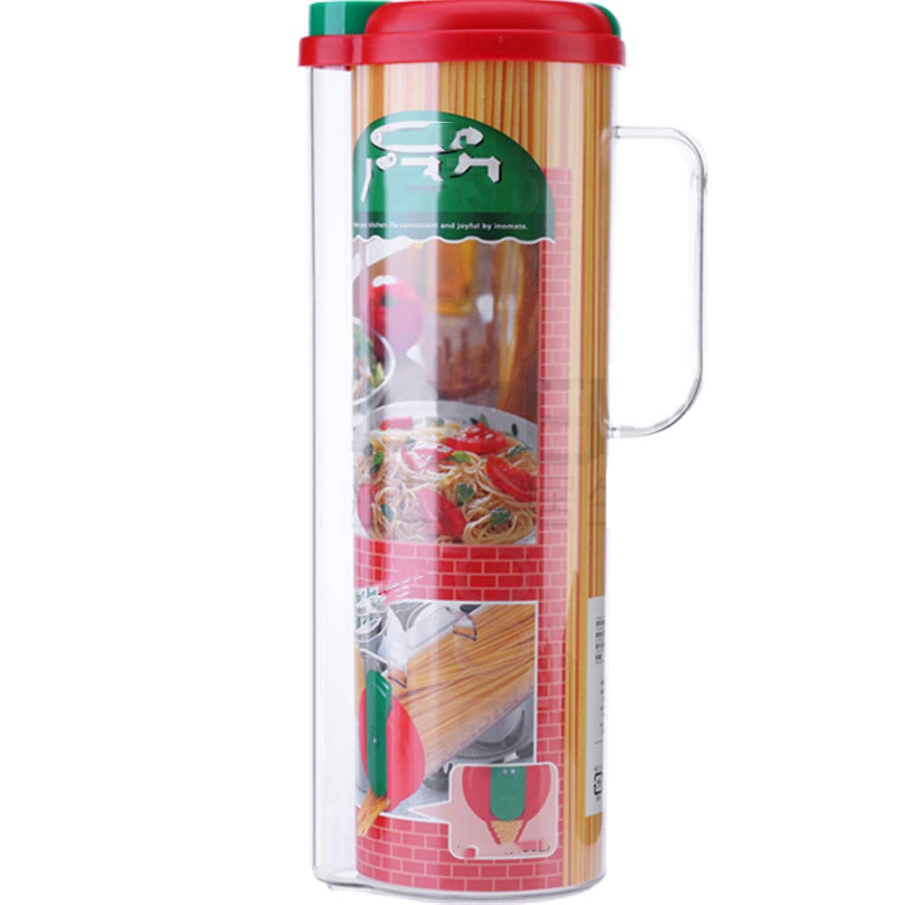 High-quality spaghetti storage container, sealed canister grain crispy box, durable and safe, with transparent lid, suitable for kitchen noodle storage