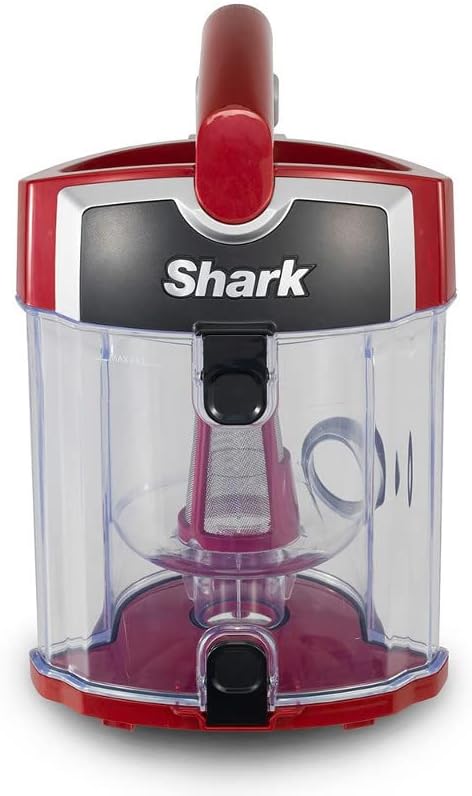 Shark Navigator Lift-Away Speed Zero-M - Cepillo de limpieza vertical para aspiradora de suciedad, color rojo y gris