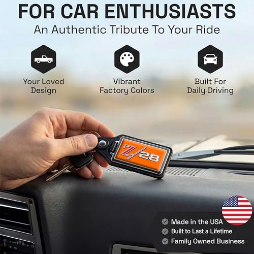 Image of Brotherhood Car Key Chain for Camaro - Classic Models Keychain