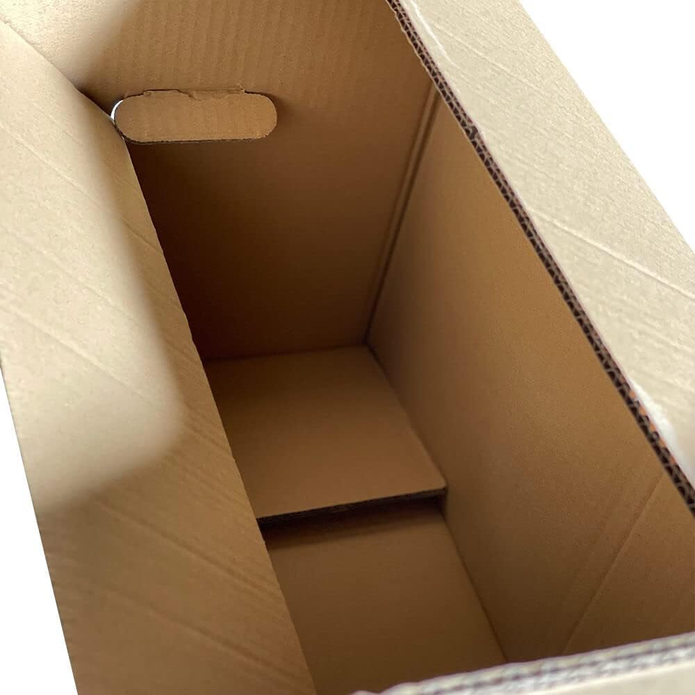 Pack de Cajas de Cartón Mudanza y Almacenaje. Cartón Reforzado Súper Resistente Ideal para Transporte (50x30x30cm 20 unidades)