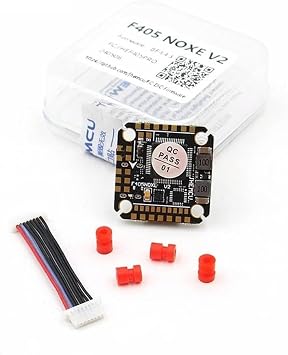 SPARKHOBBY JHEMCU F405 NOXE V2 Flight Controller 3-6S LIPO Baro OSD 16MB BlackBox 5V 10V Dual BEC 20x20mm Hole for RC FPV Freestyle Drones F405 NOXE V2