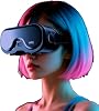 3D Virtual Reality VR Headset for iPhone and Android, VR Glasses With Blu-ray Light & small, 3D glasses for Watch Movies, Video & Play Game, Support 4.7-7.0” phone. VR Headet
