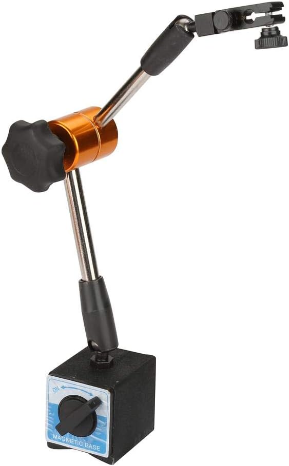 mag Base Indicator + The Flexible Universal Magnetic 368mm Adjustable Base Holder Stand for Level Dial Indicator