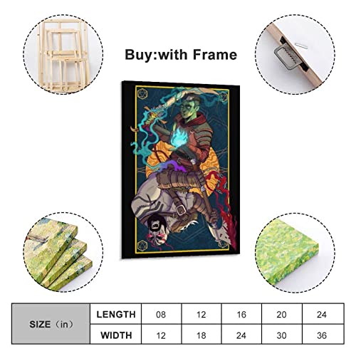Kjhg Animal Poster Rbwmagician Poster Decorative Painting Canvas Wall Art Living Room Posters Bedroom Painting 16X24Inch(40X60Cm) #TOP1
