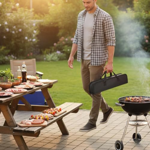 Kit de 7 piezas para parrilla en acero inoxidable Alpine Cuisine miniatura 2