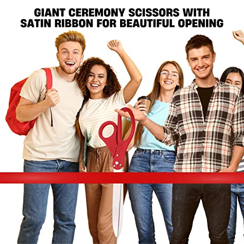 Grand Opening Ribbon Cutting Ceremony Kit 25" Grand Opening Ribbon and Scissors for Special Events Inaugurations and Ceremonies by YARRD - Used condition - Image 6