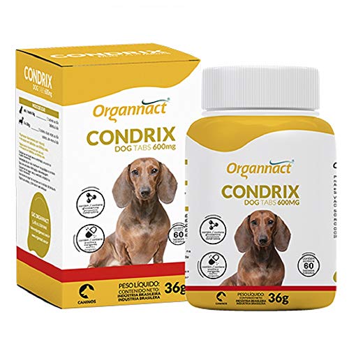 Combo 3un Organnact Condrix Dog 600mg 60 Tabs Cada
