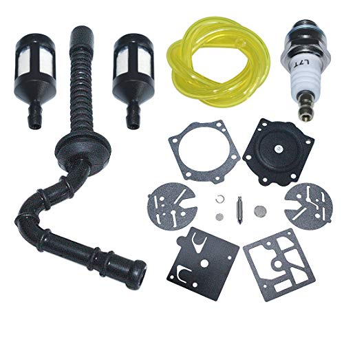 AUMEL Fuel Filter Line Hose Carb Repair Kit for Stihl 015 015AV 015L Chainsaw Replace Walbro K10-HDC