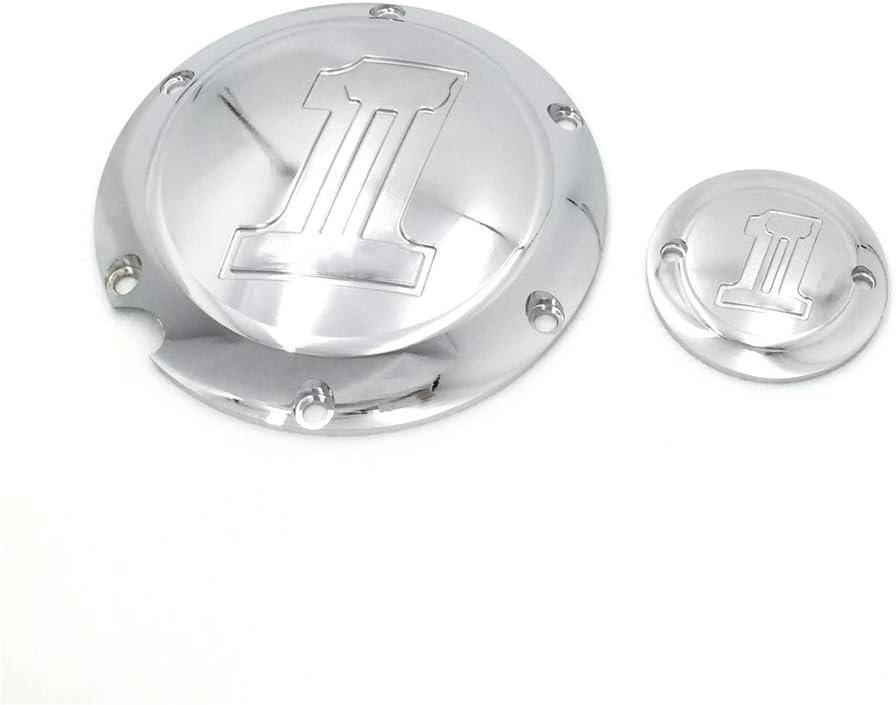 SMT- Motorcycle Chrome Skull No.1 Engine Derby Timer Cover For Harley XL 883 Sportster/XL 1200N Nightster/Forty-Eight [P/N: MT429-002]